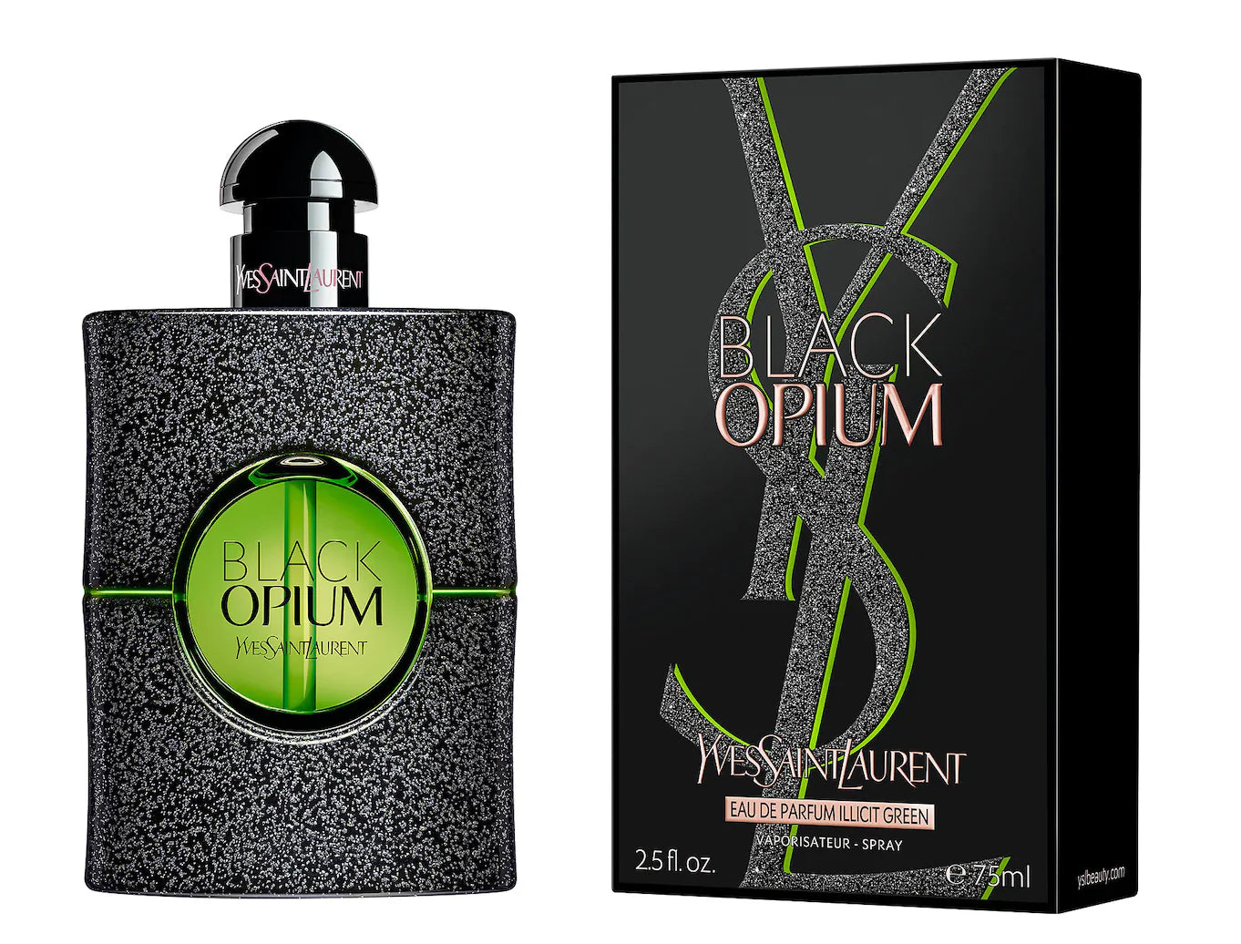 YSL Black Opium Illicit Green Eau De Parfum 75ML