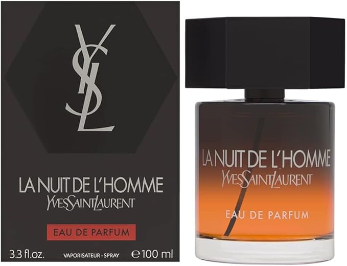 YSL La Nuit De L`Homme Eau de Parfum For Men, 100 ml