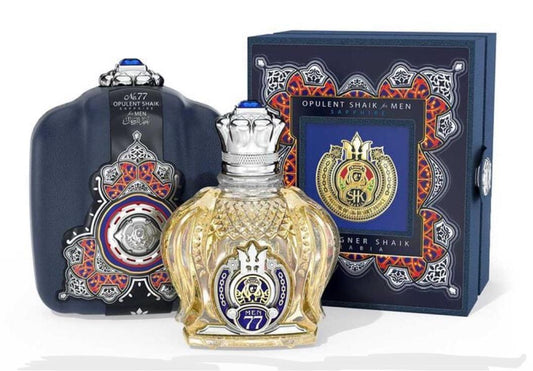 Opulent Shaik Sapphire No.77 Parfum For Men 100ml