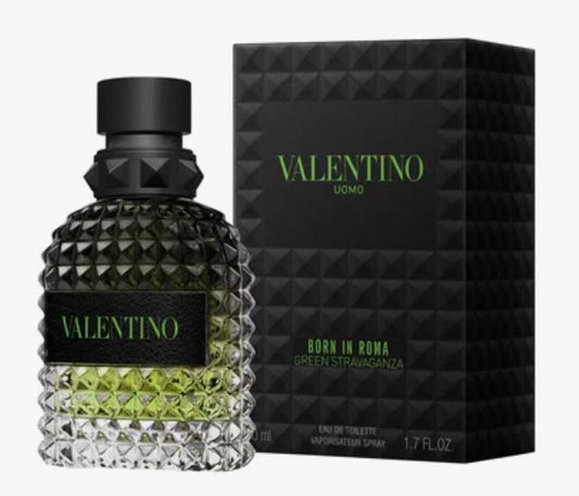 Valentino Uomo Born In Roma Green Stravaganza EDT For Men 100ML